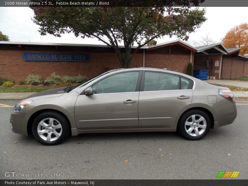 Pebble Beach Metallic / Blond 2008 Nissan Altima 2.5 SL