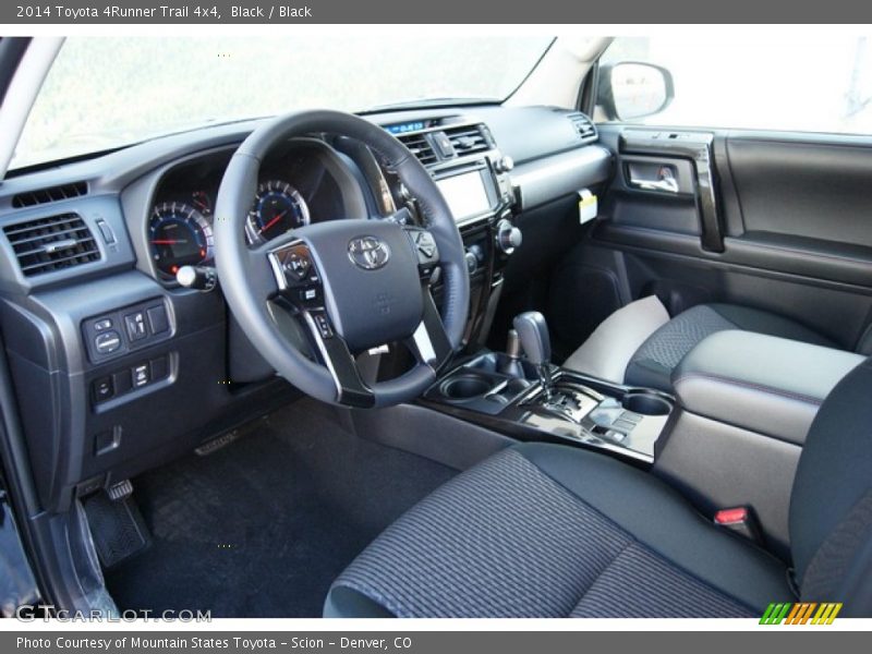Black / Black 2014 Toyota 4Runner Trail 4x4