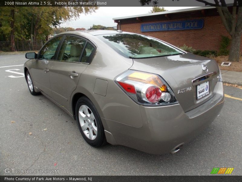 Pebble Beach Metallic / Blond 2008 Nissan Altima 2.5 SL