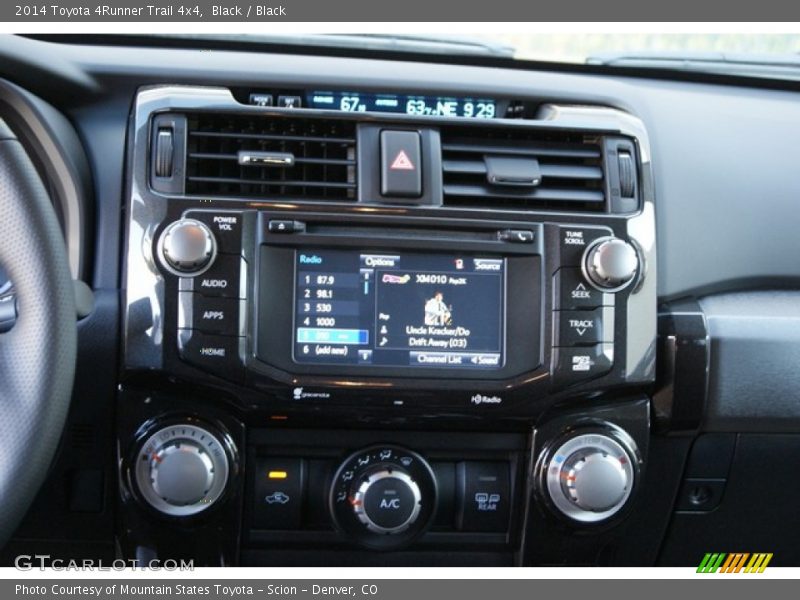 Black / Black 2014 Toyota 4Runner Trail 4x4