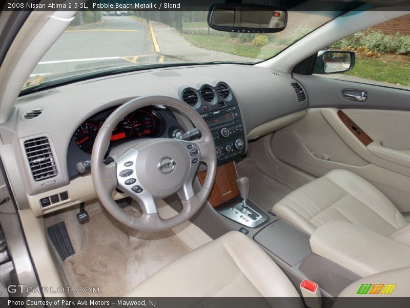 Pebble Beach Metallic / Blond 2008 Nissan Altima 2.5 SL