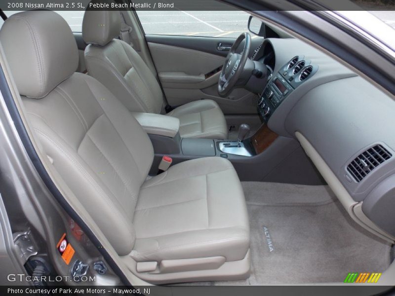 Pebble Beach Metallic / Blond 2008 Nissan Altima 2.5 SL