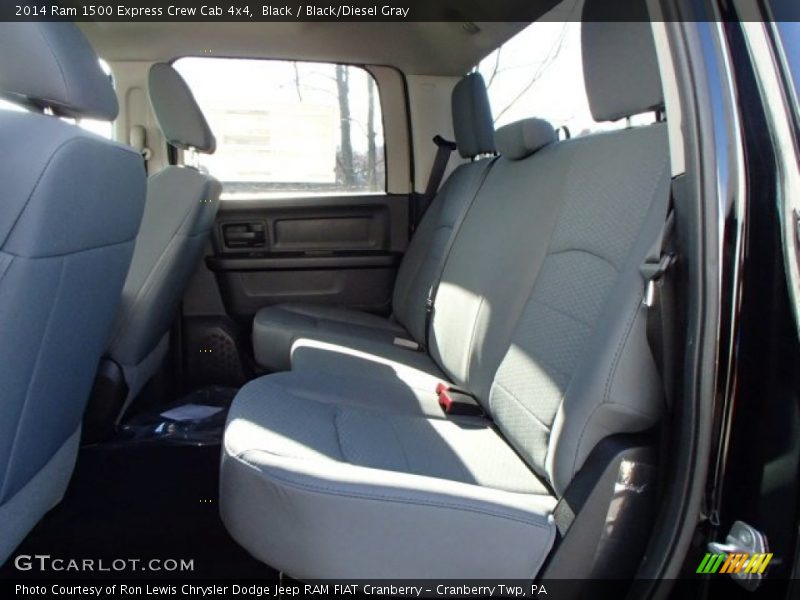 Black / Black/Diesel Gray 2014 Ram 1500 Express Crew Cab 4x4
