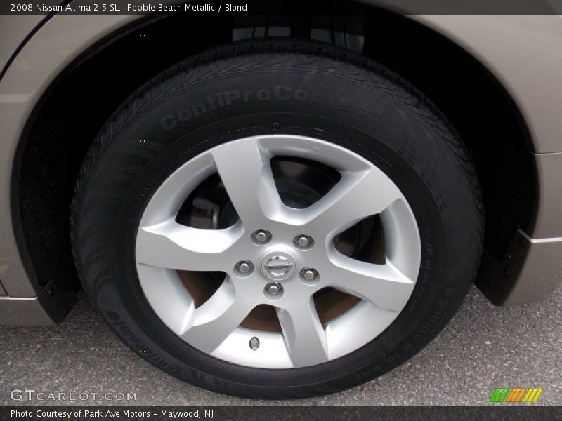 Pebble Beach Metallic / Blond 2008 Nissan Altima 2.5 SL