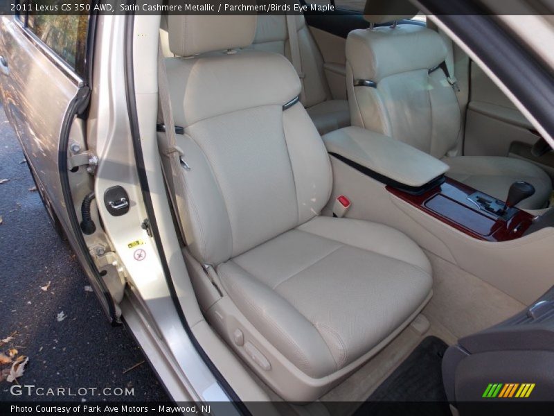 Satin Cashmere Metallic / Parchment/Birds Eye Maple 2011 Lexus GS 350 AWD