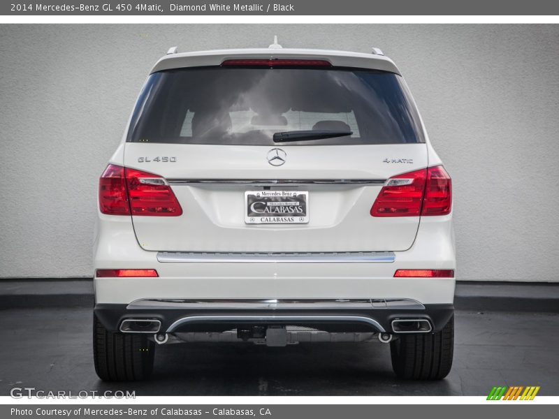 Diamond White Metallic / Black 2014 Mercedes-Benz GL 450 4Matic
