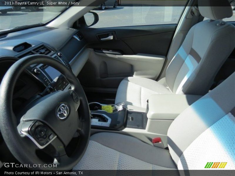 Super White / Ivory 2013 Toyota Camry LE