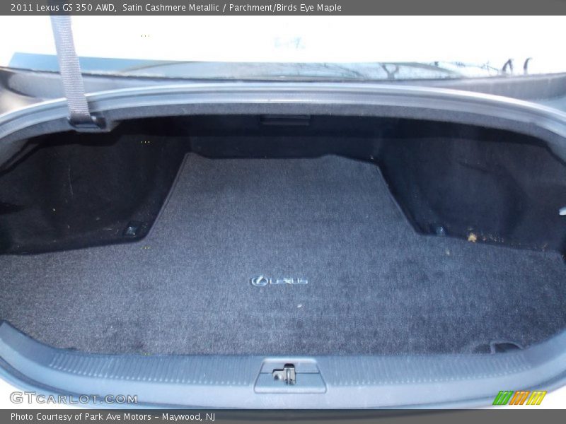 Satin Cashmere Metallic / Parchment/Birds Eye Maple 2011 Lexus GS 350 AWD