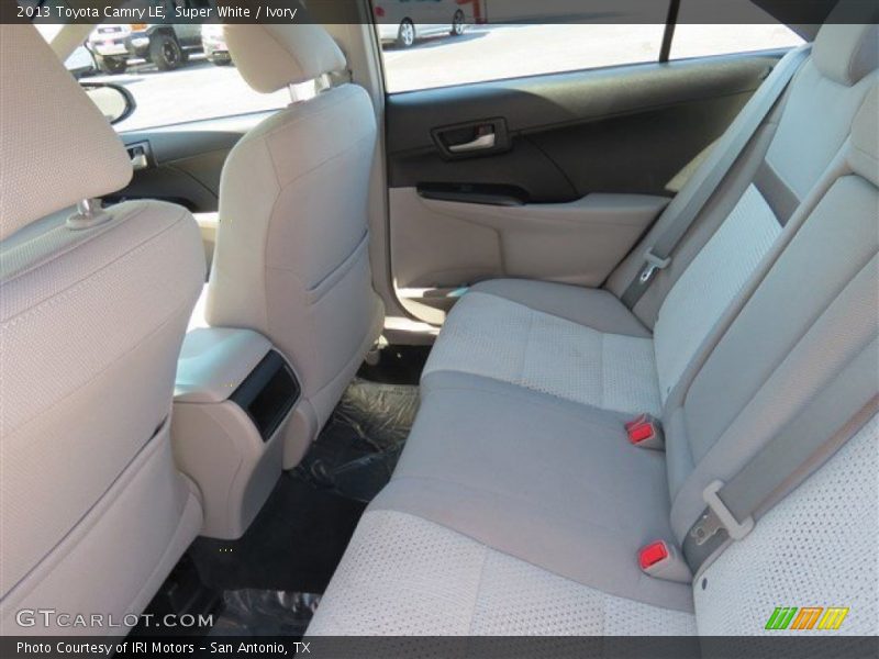Super White / Ivory 2013 Toyota Camry LE