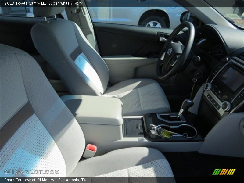 Super White / Ivory 2013 Toyota Camry LE
