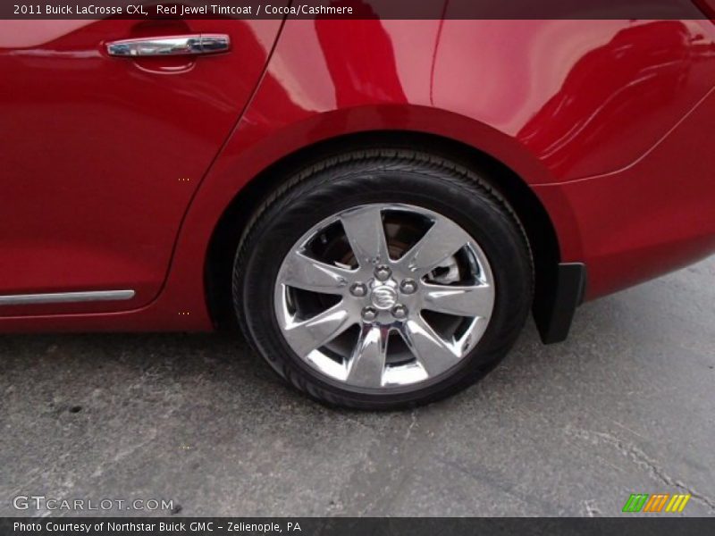 Red Jewel Tintcoat / Cocoa/Cashmere 2011 Buick LaCrosse CXL