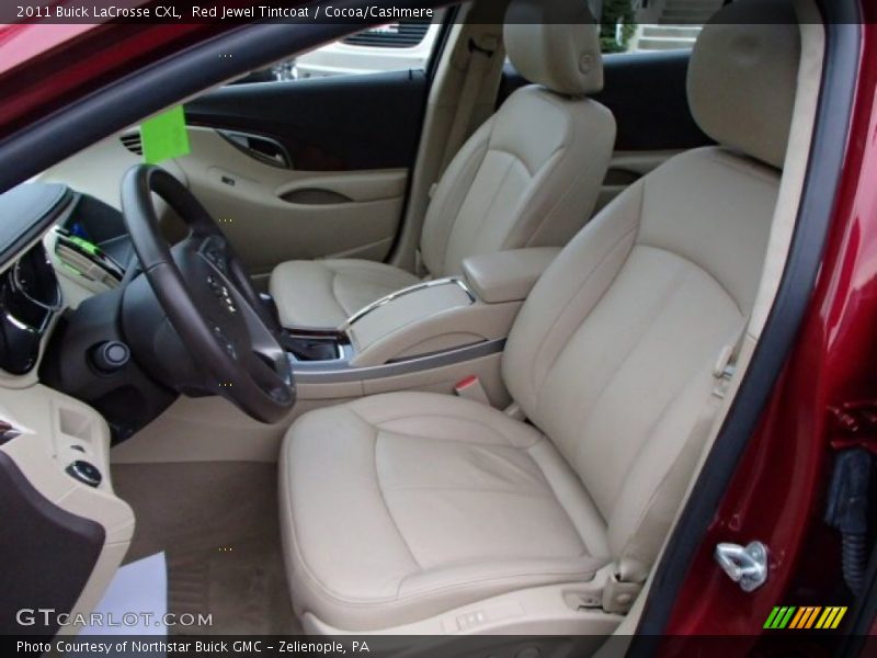 Red Jewel Tintcoat / Cocoa/Cashmere 2011 Buick LaCrosse CXL