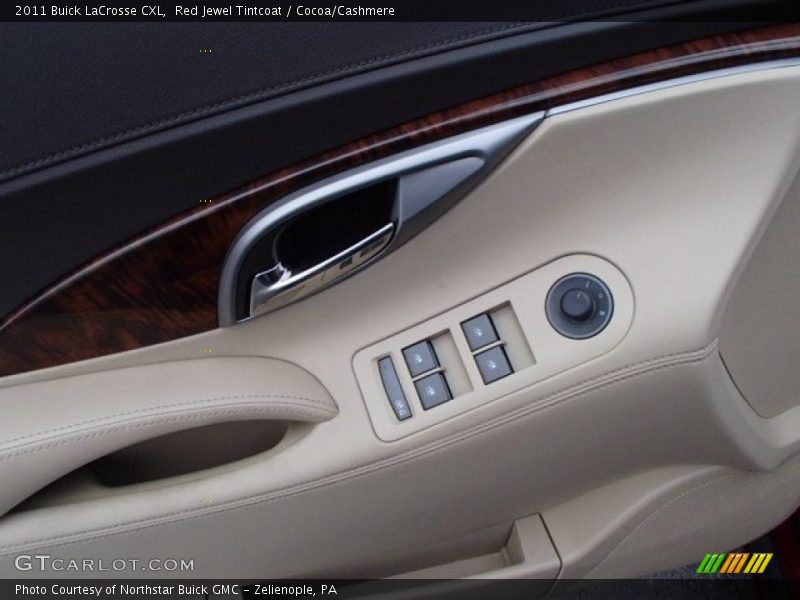 Red Jewel Tintcoat / Cocoa/Cashmere 2011 Buick LaCrosse CXL