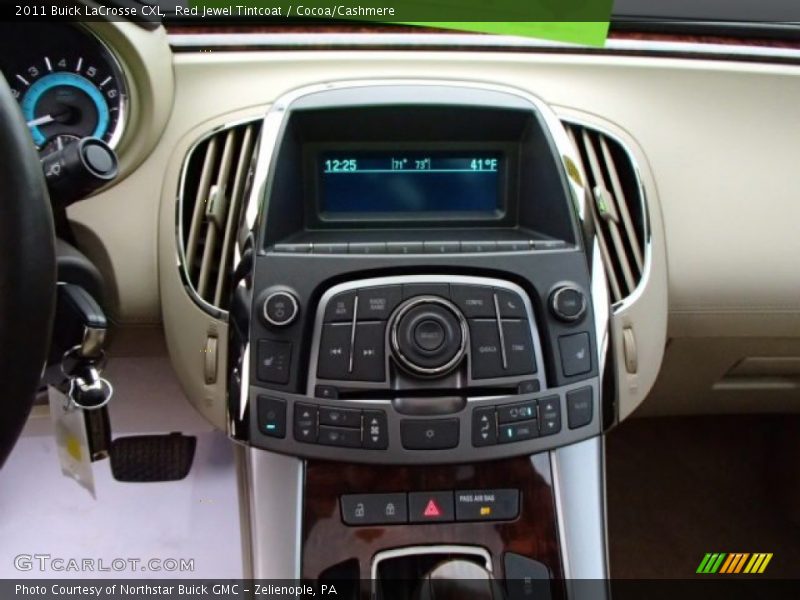 Red Jewel Tintcoat / Cocoa/Cashmere 2011 Buick LaCrosse CXL