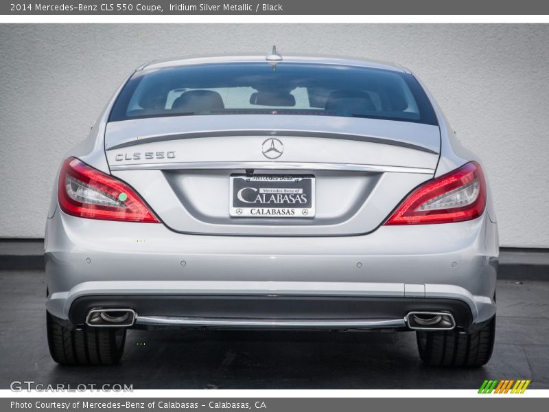 Iridium Silver Metallic / Black 2014 Mercedes-Benz CLS 550 Coupe