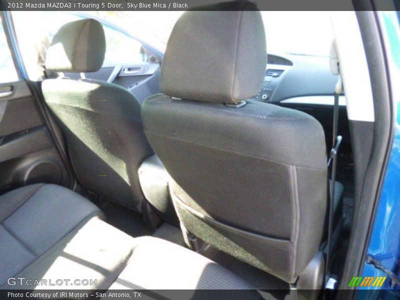 Sky Blue Mica / Black 2012 Mazda MAZDA3 i Touring 5 Door