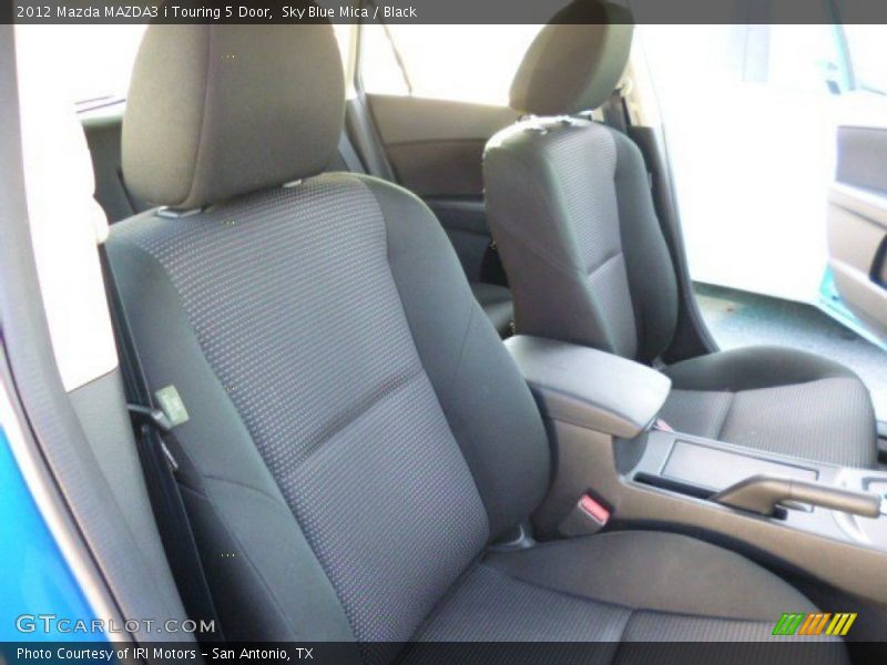 Sky Blue Mica / Black 2012 Mazda MAZDA3 i Touring 5 Door