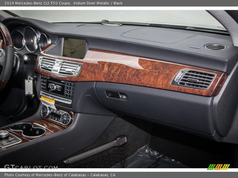 Iridium Silver Metallic / Black 2014 Mercedes-Benz CLS 550 Coupe