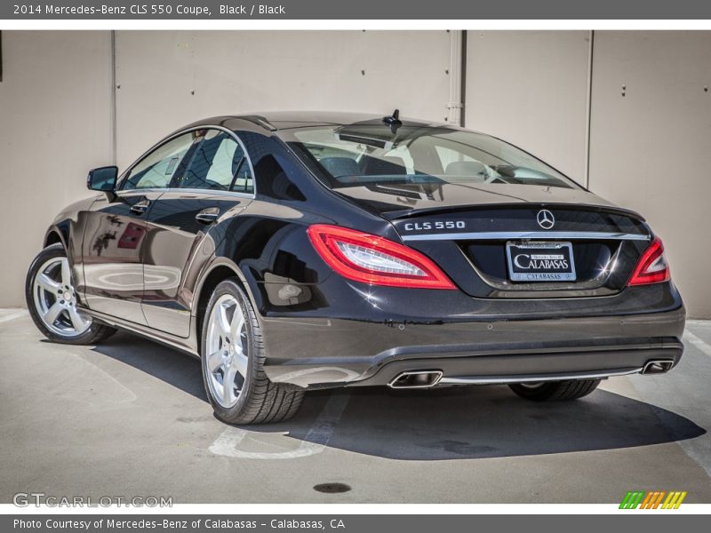 Black / Black 2014 Mercedes-Benz CLS 550 Coupe