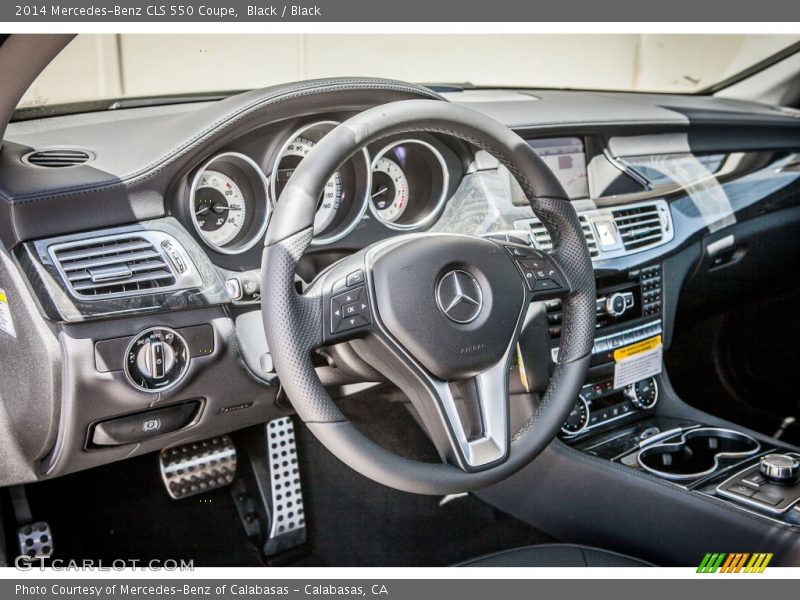 Black / Black 2014 Mercedes-Benz CLS 550 Coupe