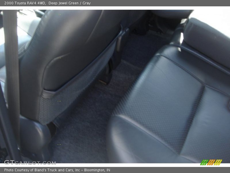 Deep Jewel Green / Gray 2000 Toyota RAV4 4WD