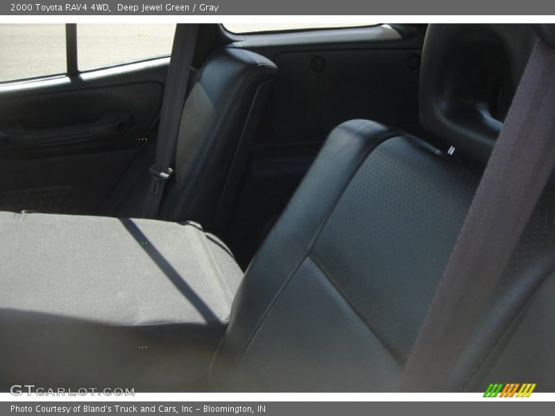 Deep Jewel Green / Gray 2000 Toyota RAV4 4WD
