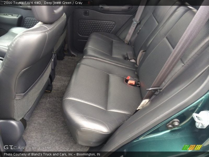 Deep Jewel Green / Gray 2000 Toyota RAV4 4WD