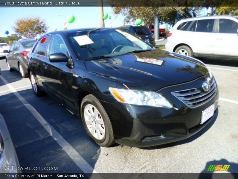 Black / Bisque 2008 Toyota Camry Hybrid
