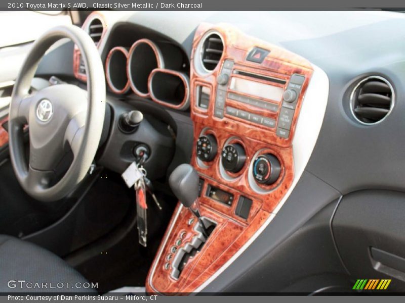 Classic Silver Metallic / Dark Charcoal 2010 Toyota Matrix S AWD