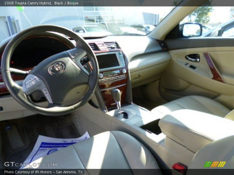 Black / Bisque 2008 Toyota Camry Hybrid