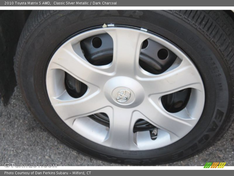 Classic Silver Metallic / Dark Charcoal 2010 Toyota Matrix S AWD