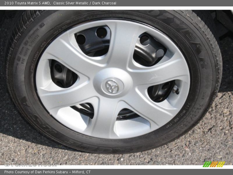 Classic Silver Metallic / Dark Charcoal 2010 Toyota Matrix S AWD