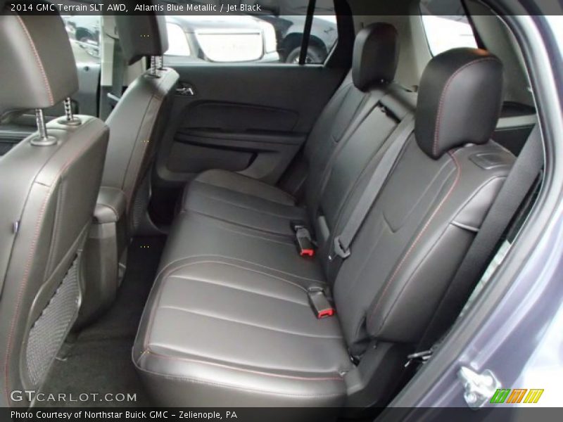 Atlantis Blue Metallic / Jet Black 2014 GMC Terrain SLT AWD
