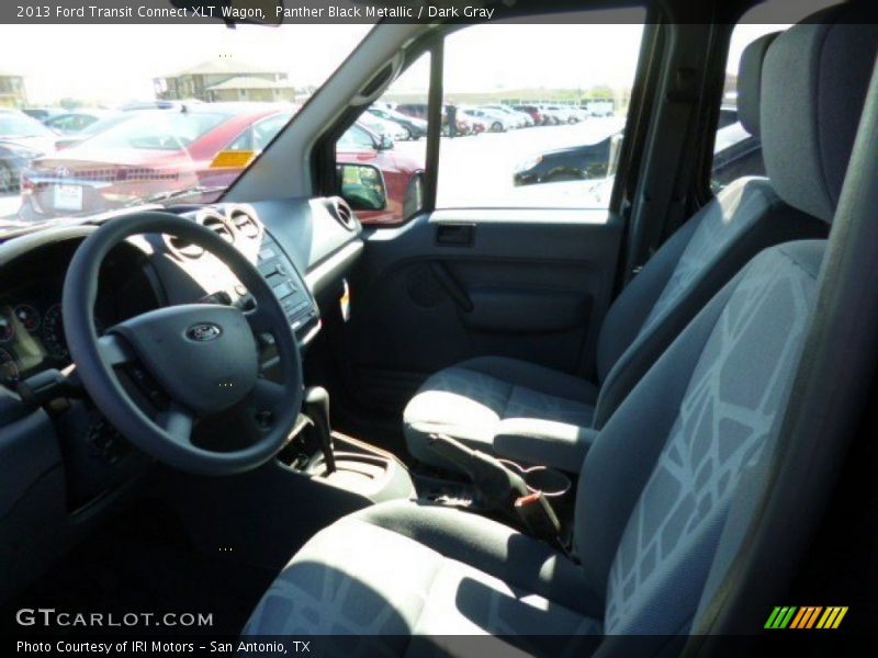 Panther Black Metallic / Dark Gray 2013 Ford Transit Connect XLT Wagon