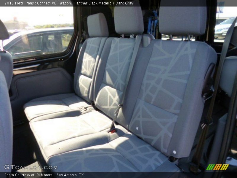 Panther Black Metallic / Dark Gray 2013 Ford Transit Connect XLT Wagon