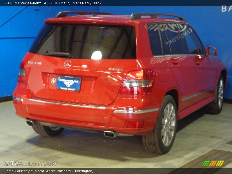 Mars Red / Black 2010 Mercedes-Benz GLK 350 4Matic