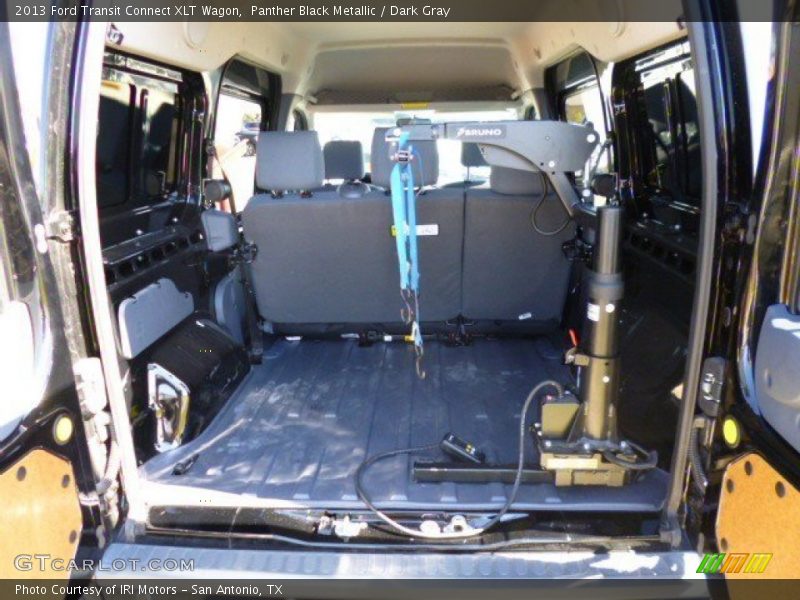 Panther Black Metallic / Dark Gray 2013 Ford Transit Connect XLT Wagon