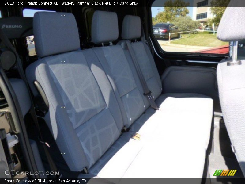 Panther Black Metallic / Dark Gray 2013 Ford Transit Connect XLT Wagon