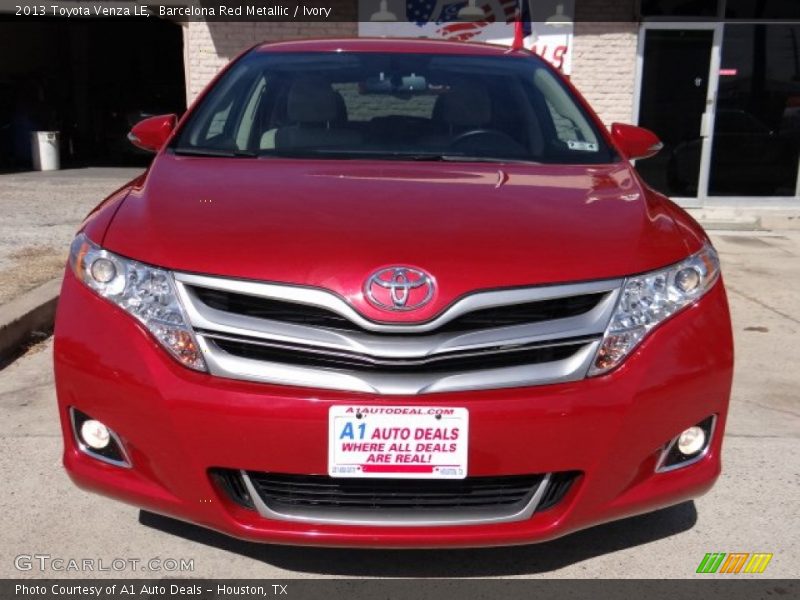 Barcelona Red Metallic / Ivory 2013 Toyota Venza LE