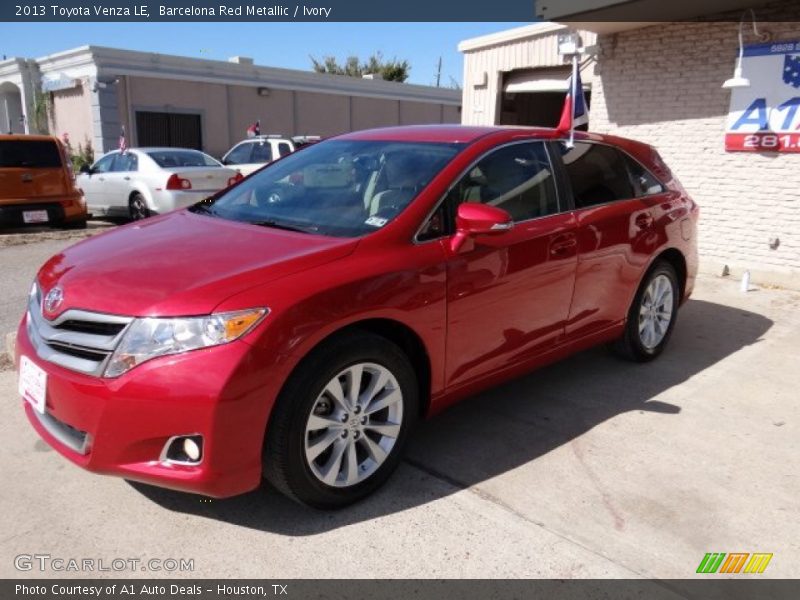Barcelona Red Metallic / Ivory 2013 Toyota Venza LE