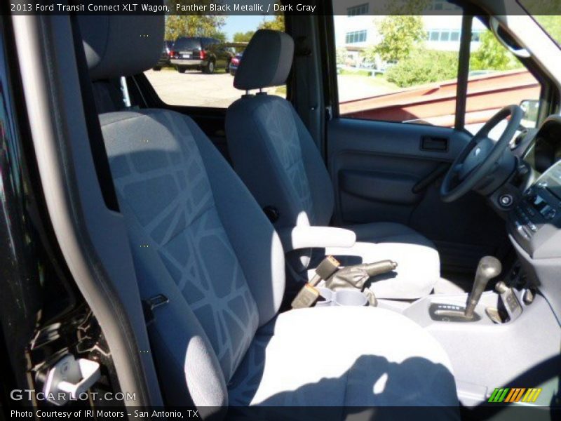 Panther Black Metallic / Dark Gray 2013 Ford Transit Connect XLT Wagon