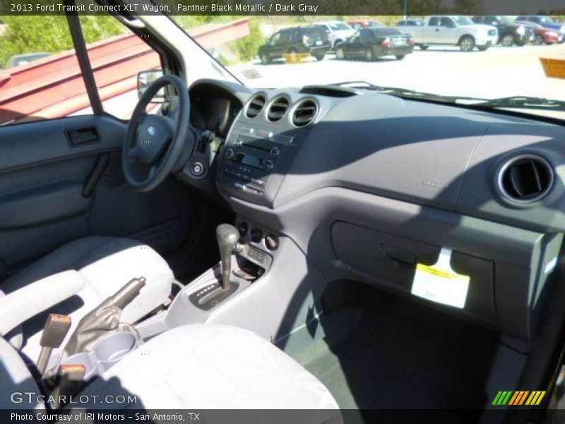 Panther Black Metallic / Dark Gray 2013 Ford Transit Connect XLT Wagon