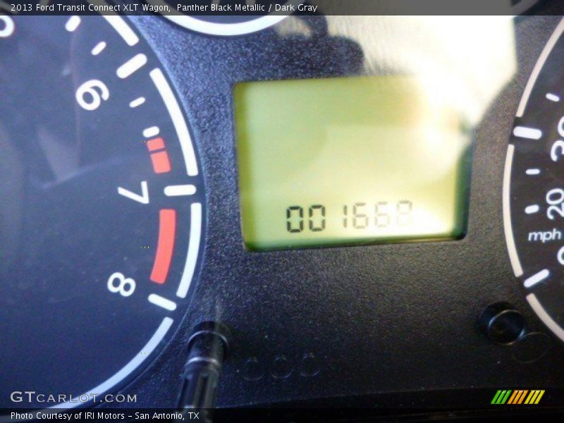 Panther Black Metallic / Dark Gray 2013 Ford Transit Connect XLT Wagon