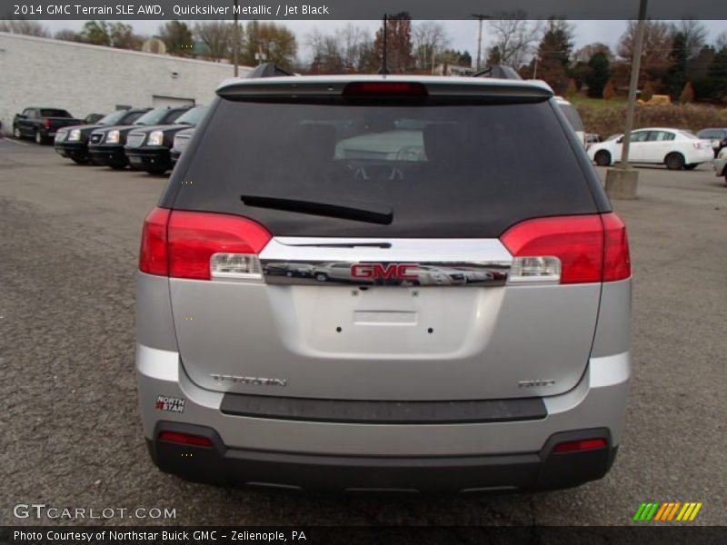 Quicksilver Metallic / Jet Black 2014 GMC Terrain SLE AWD