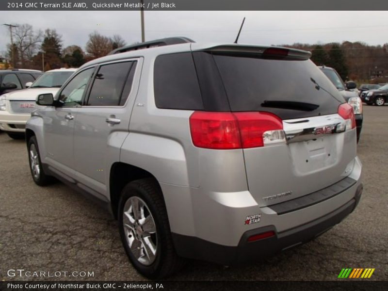 Quicksilver Metallic / Jet Black 2014 GMC Terrain SLE AWD