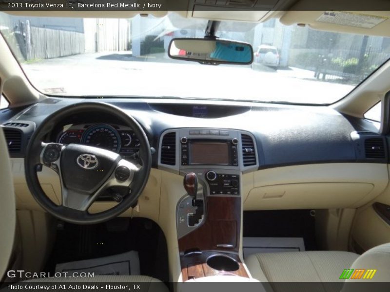 Barcelona Red Metallic / Ivory 2013 Toyota Venza LE