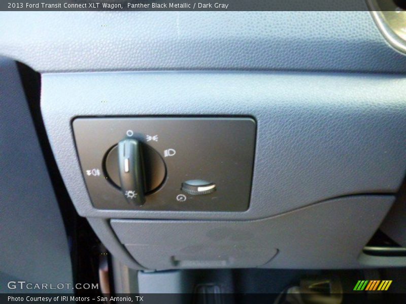 Panther Black Metallic / Dark Gray 2013 Ford Transit Connect XLT Wagon