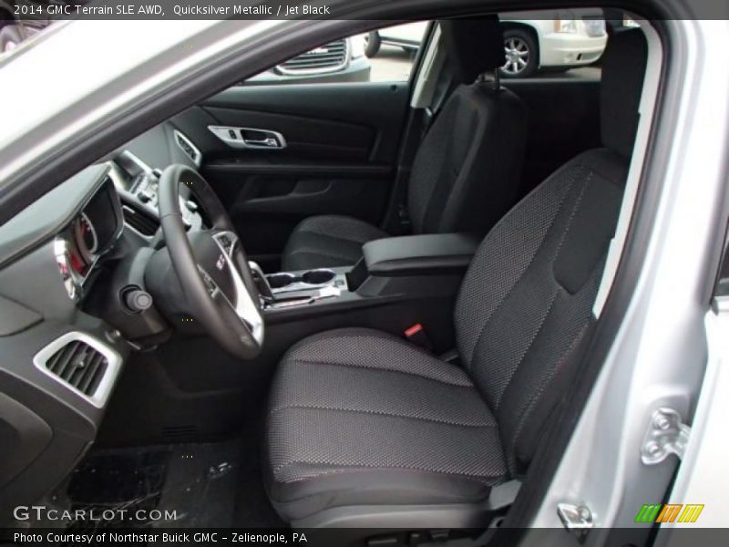 Quicksilver Metallic / Jet Black 2014 GMC Terrain SLE AWD