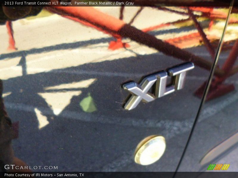 Panther Black Metallic / Dark Gray 2013 Ford Transit Connect XLT Wagon