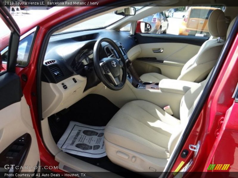 Barcelona Red Metallic / Ivory 2013 Toyota Venza LE